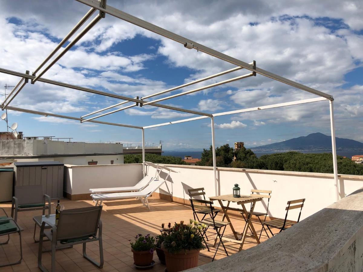 Casa Bice Amazing View Of Vesuvius Daire Sorrento Dış mekan fotoğraf